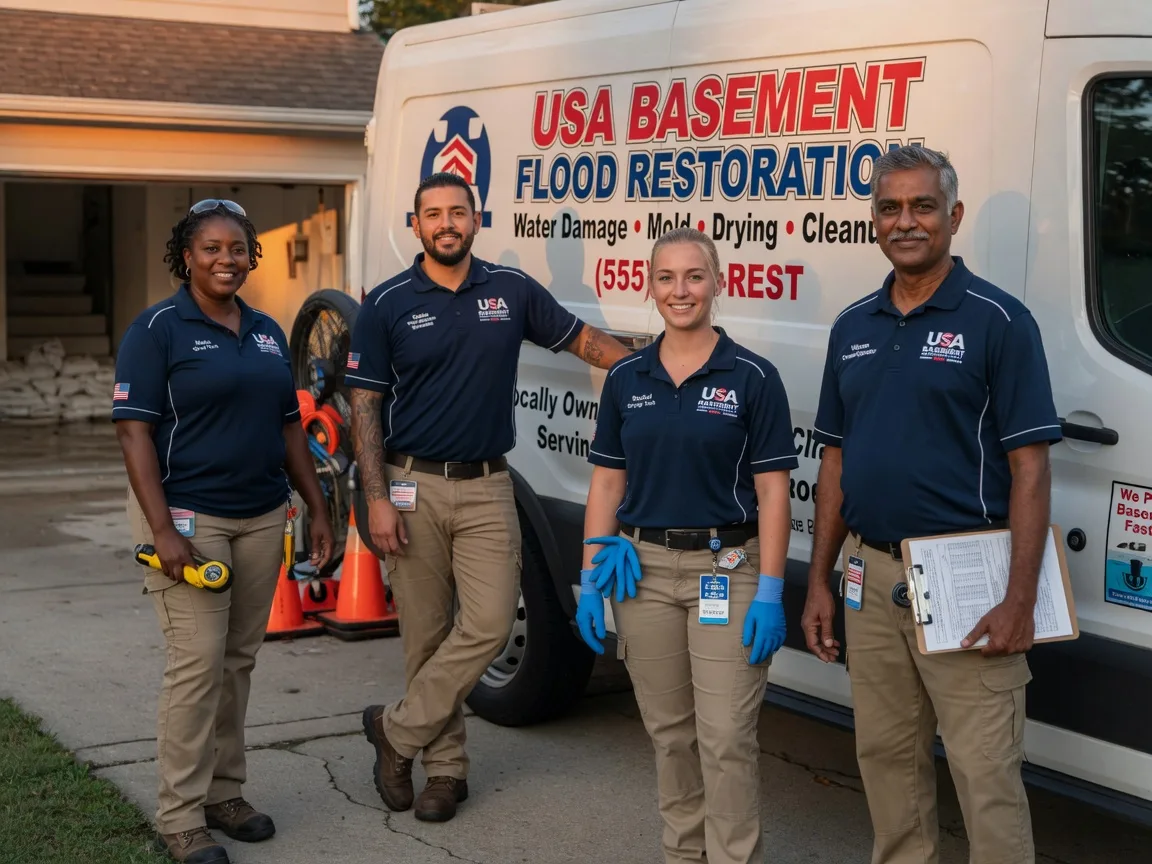 Basement Flood Cleanup company in Trenton, IL